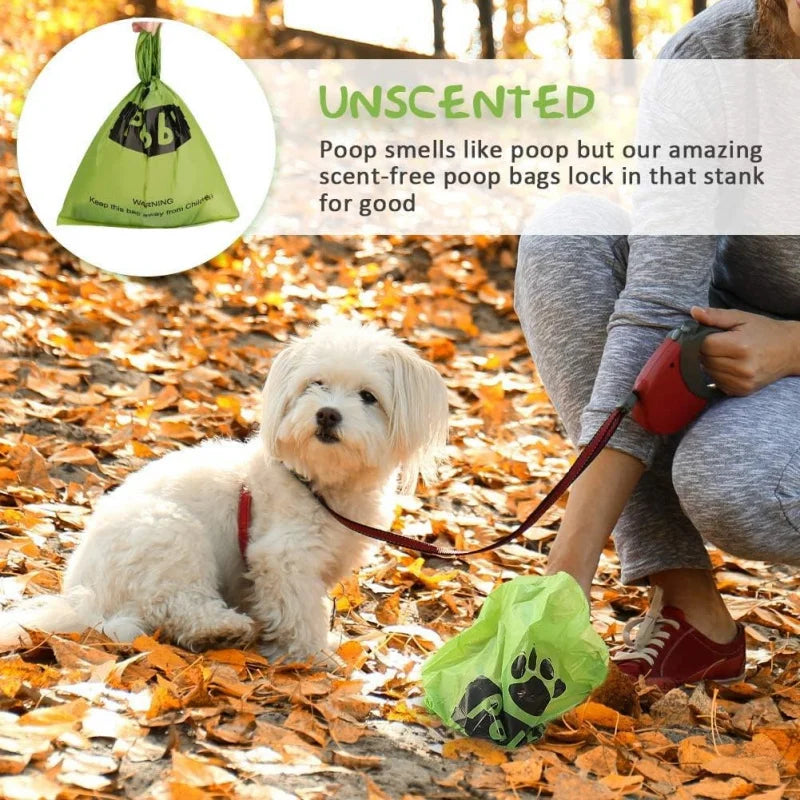 Dog Poop Bags 540ct - Unscented, Thick & Eco-Friendly Rolls