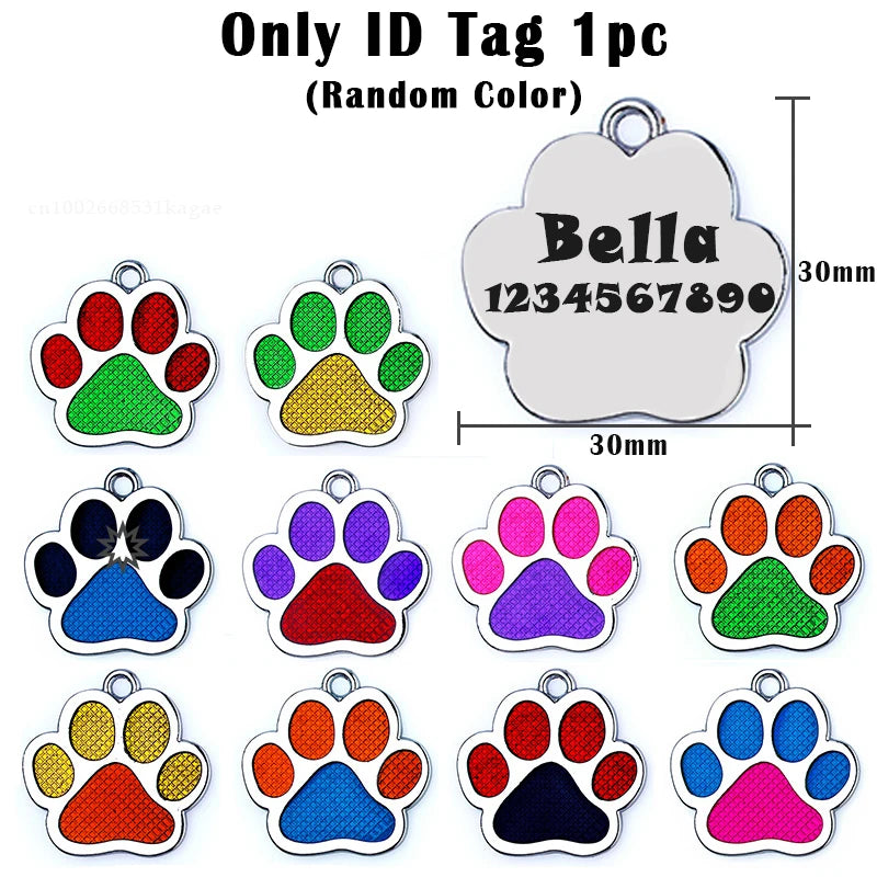 Personalized Cat Collar with Bell & Safety Buckle